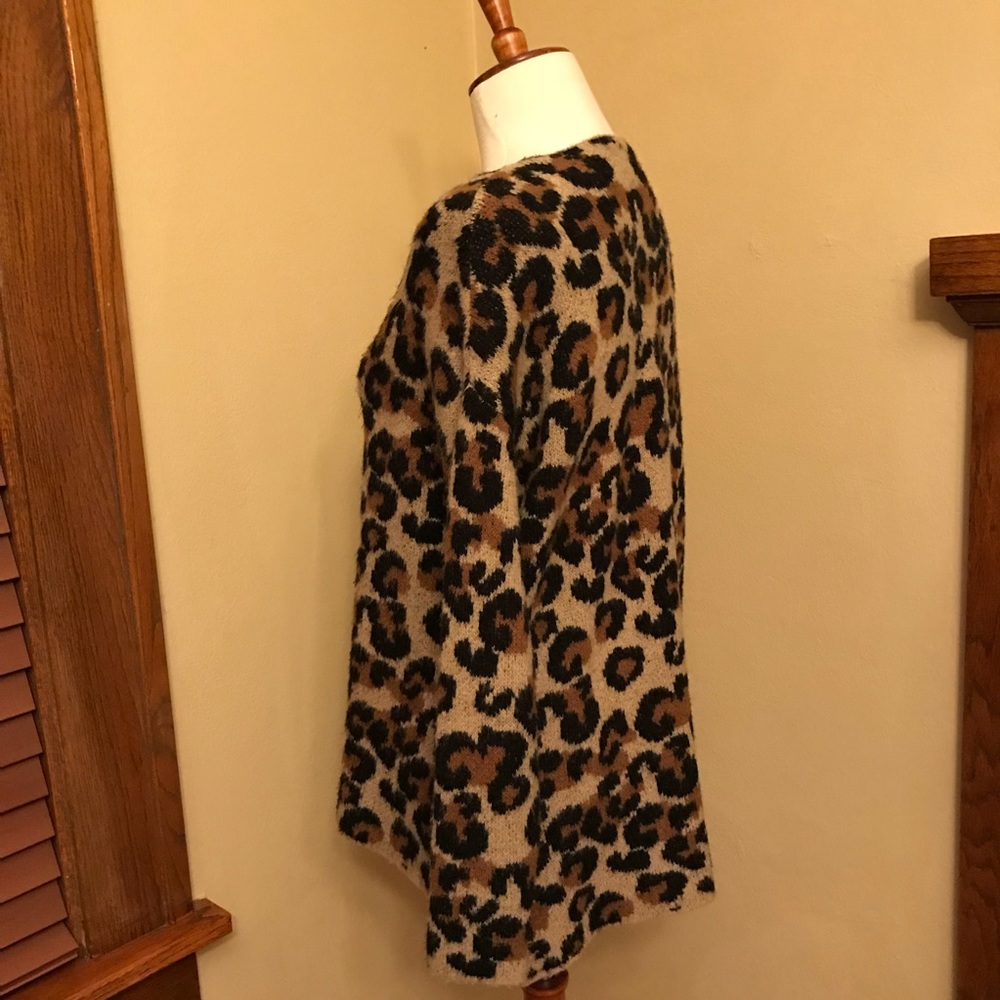Jamison Leopard Print Sweater - image 4